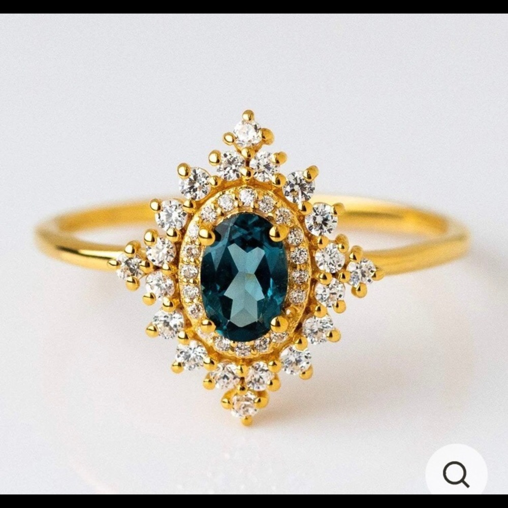 Local Eclectic London Blue Topaz Diamond Dynasty